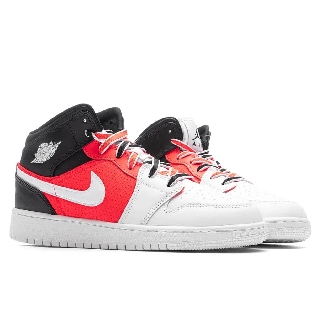 1 Mid SE (GS) - Black/White/Infrared