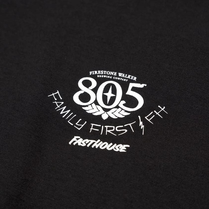 805 Family First SS Tee Black