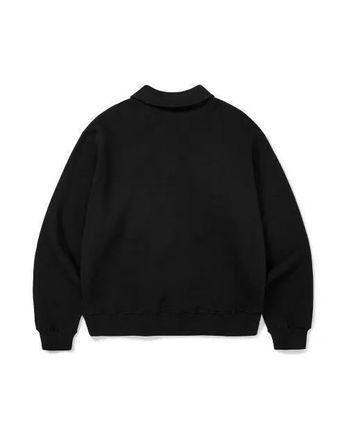 87MM  |Unisex Sweat Street Style Long Sleeves Cotton Logo