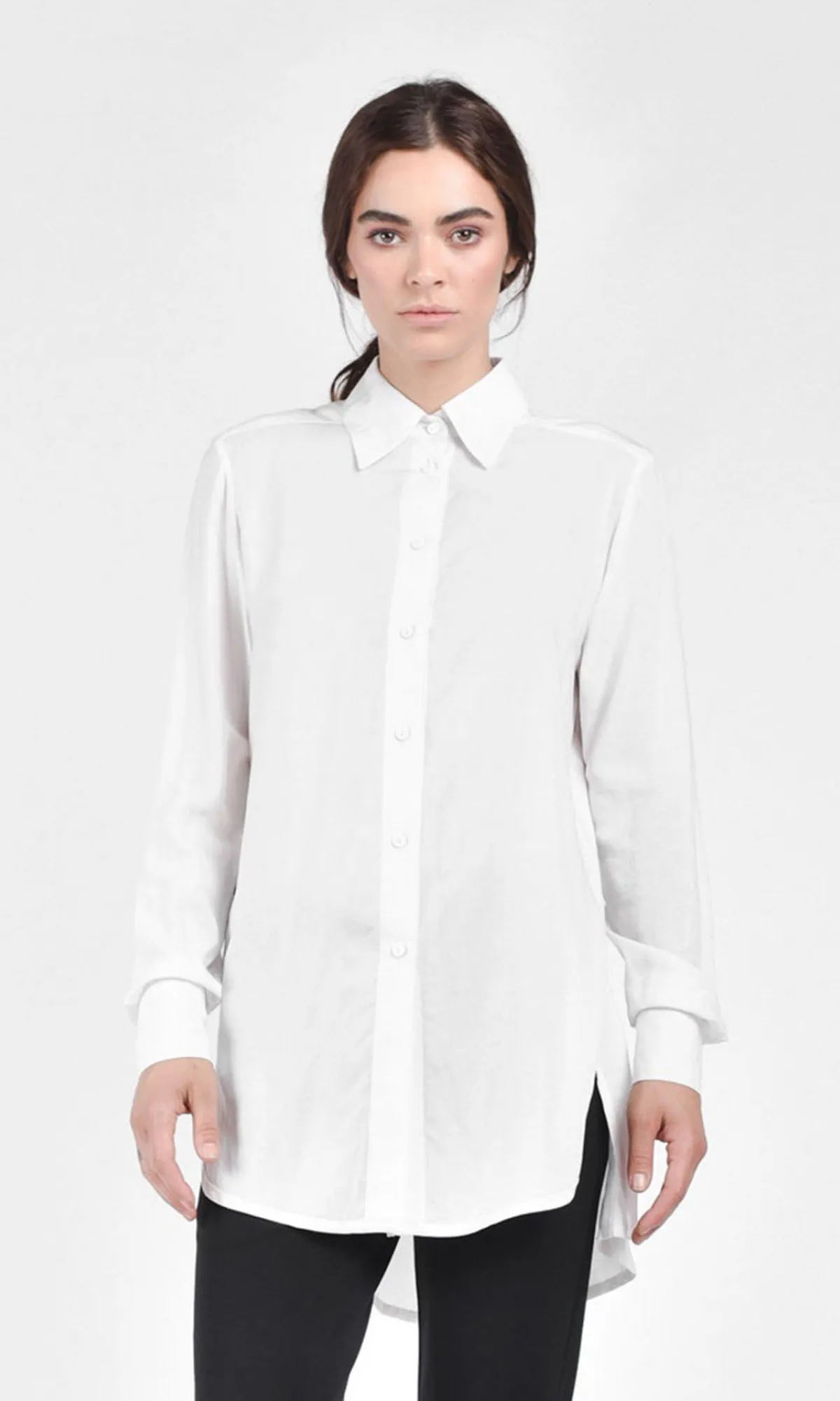 Aakasha  |Casual Style Long Sleeves Plain Long Handmade Elegant Style