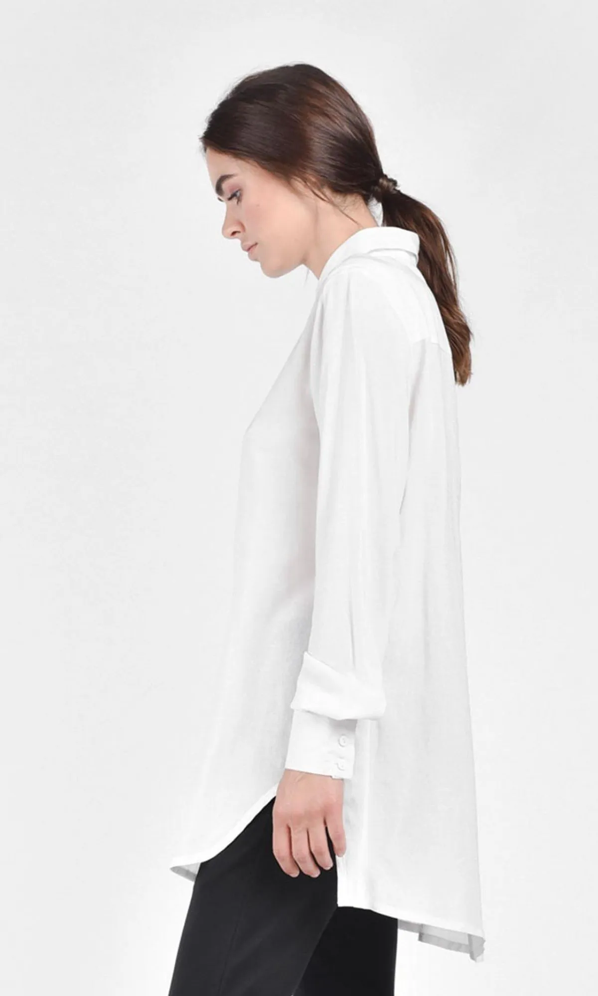 Aakasha  |Casual Style Long Sleeves Plain Long Handmade Elegant Style