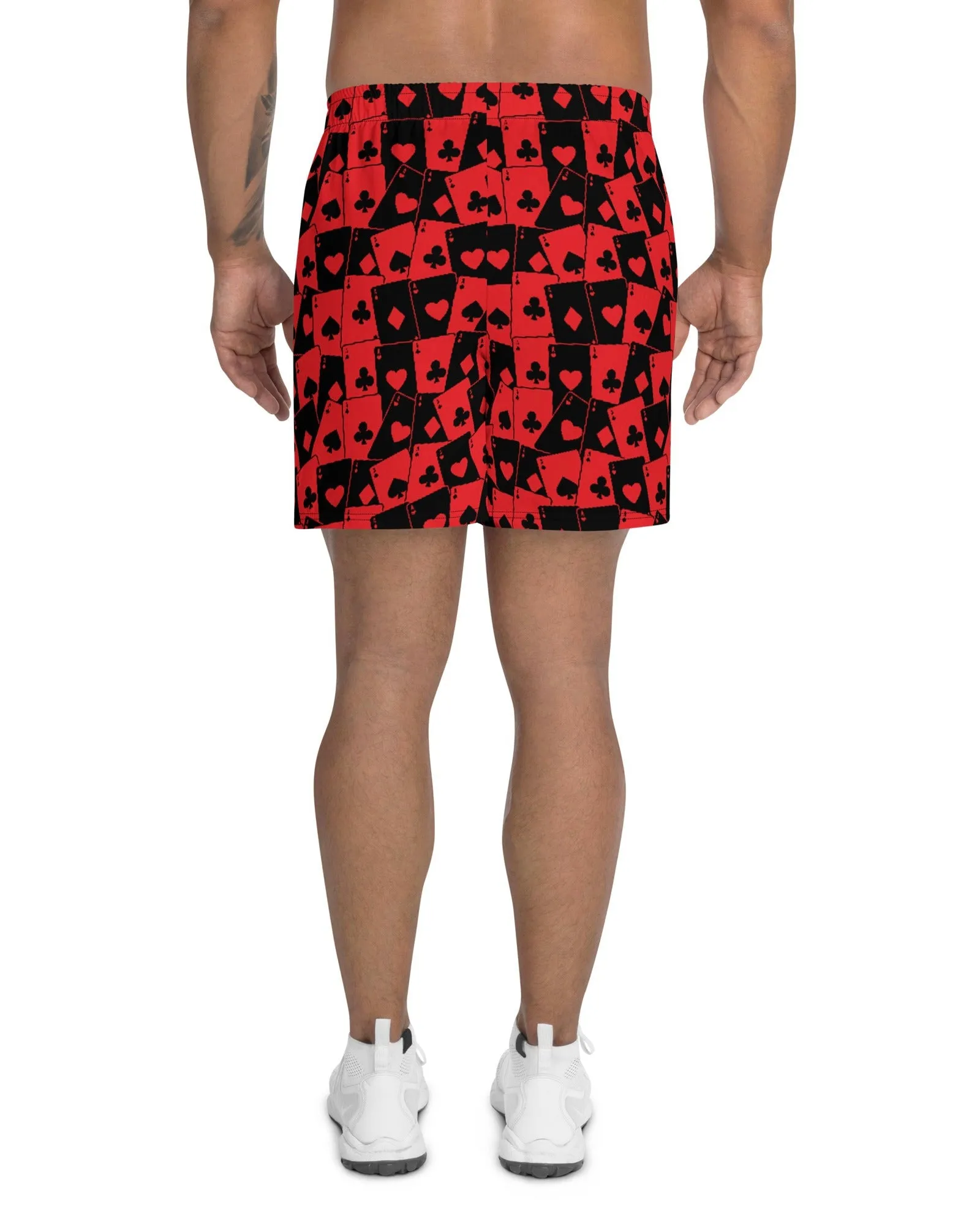 Ace Of Hearts Athletic Shorts