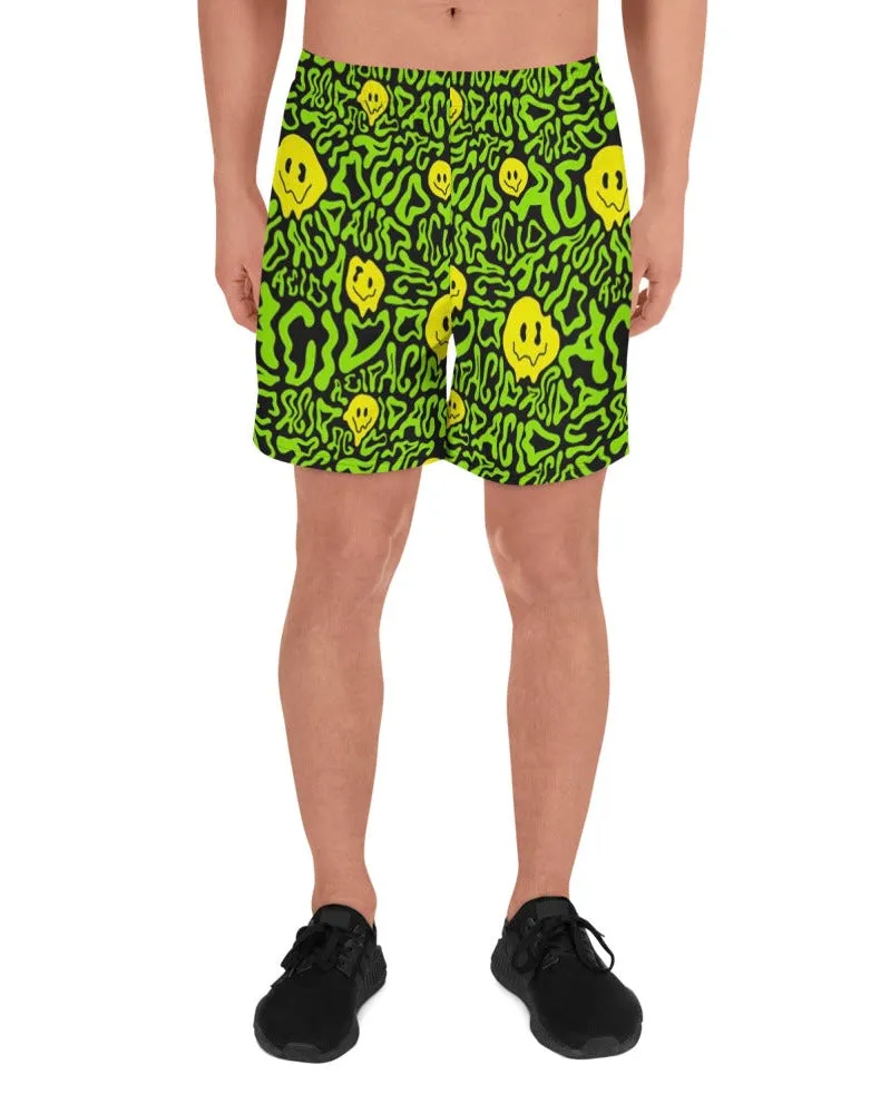 Acid Smilez Athletic Shorts