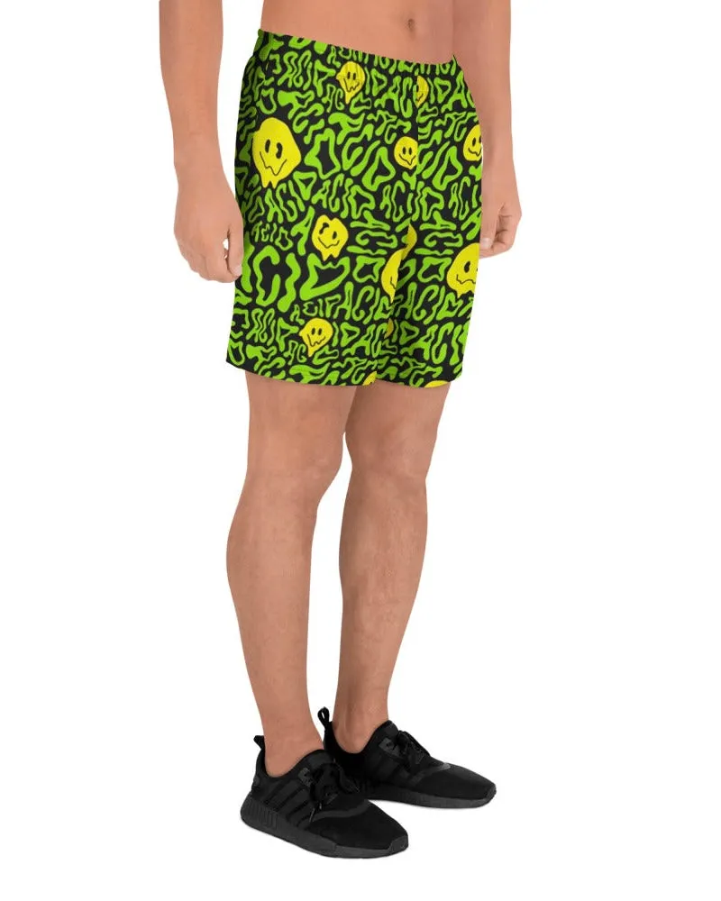 Acid Smilez Athletic Shorts