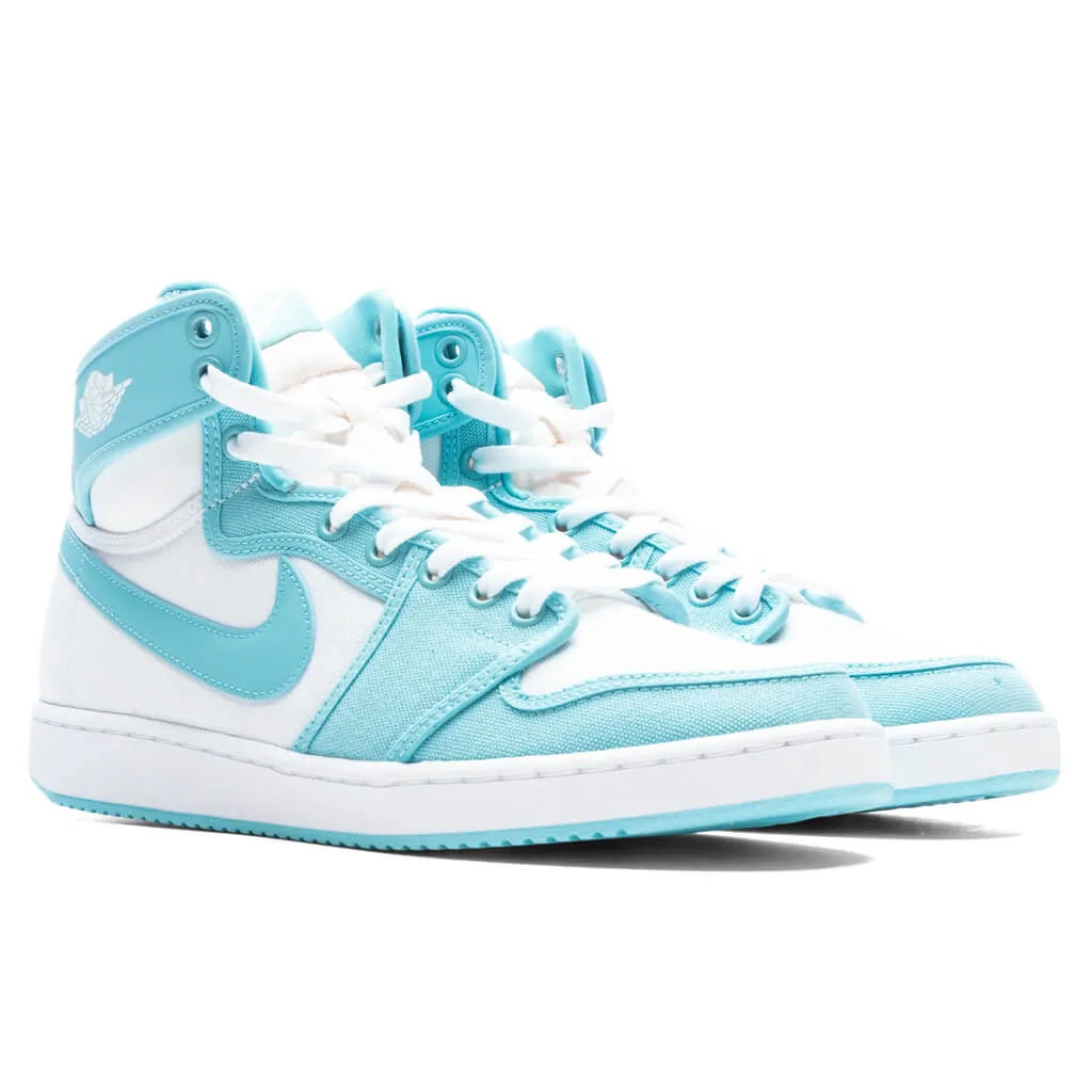 Air Jordan 1 KO - Bleached Aqua/White