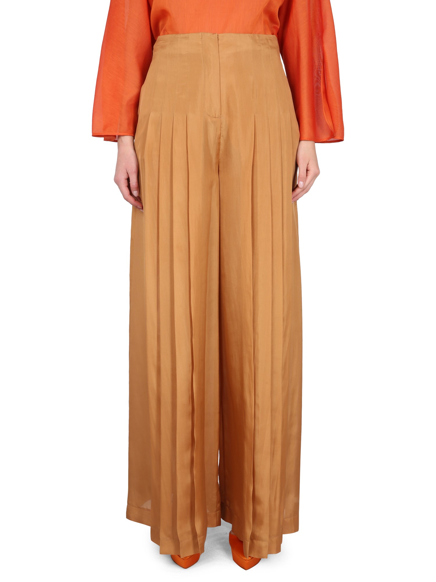 ALBERTA FERRETTI    SILK PANTS