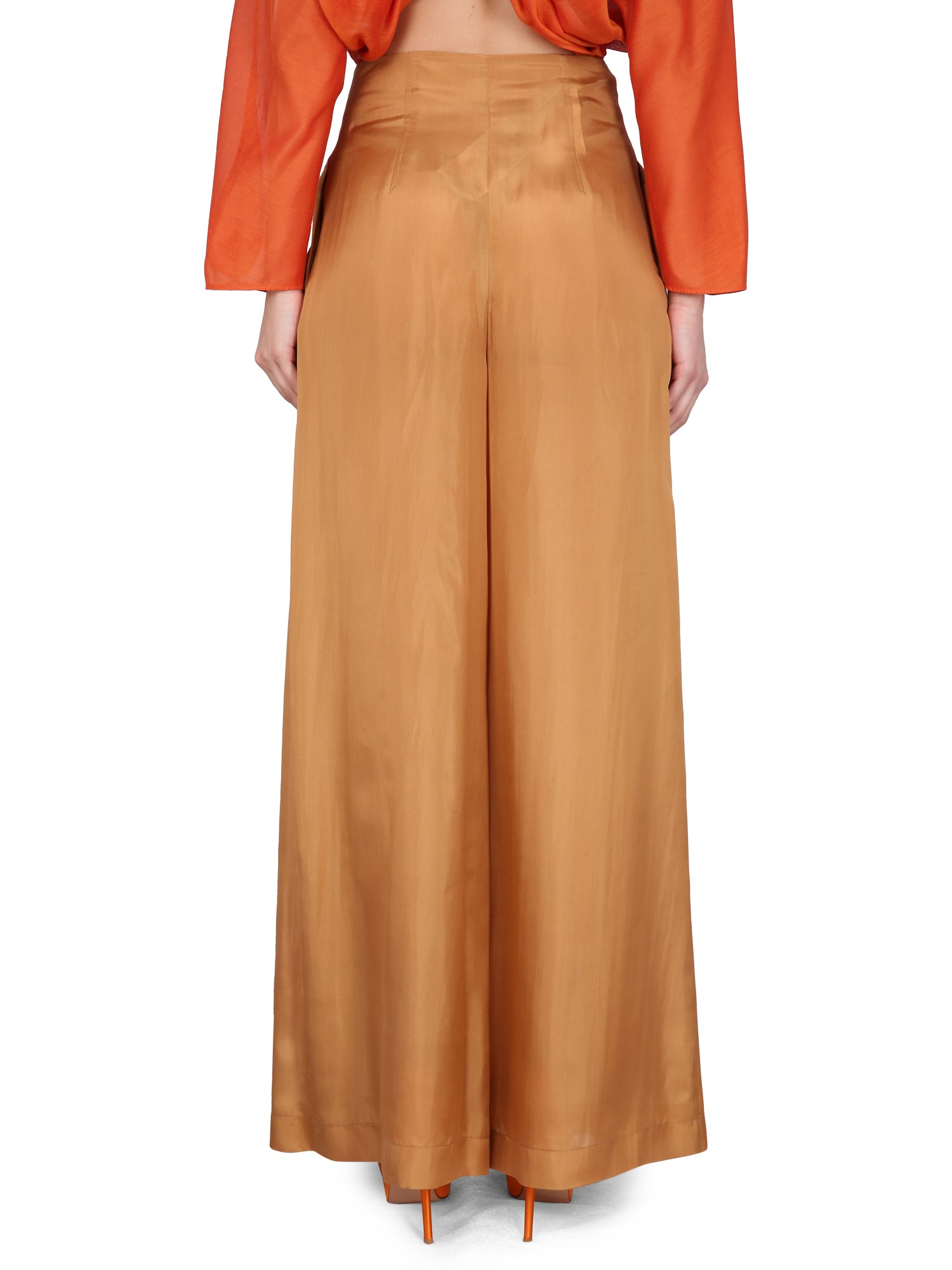 ALBERTA FERRETTI    SILK PANTS