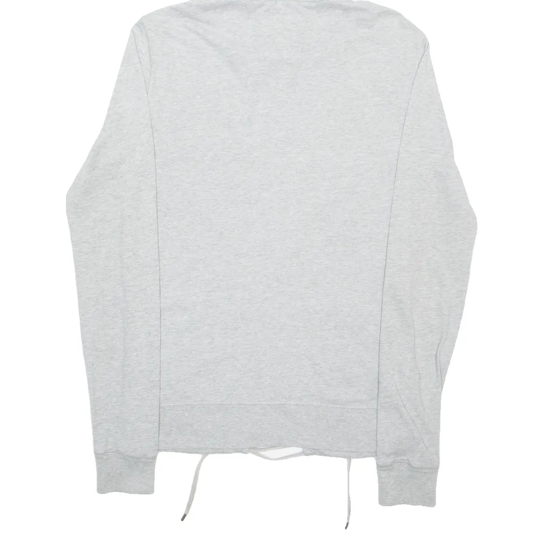 ALL SAINTS Womens Grey Hoodie Full Zip M