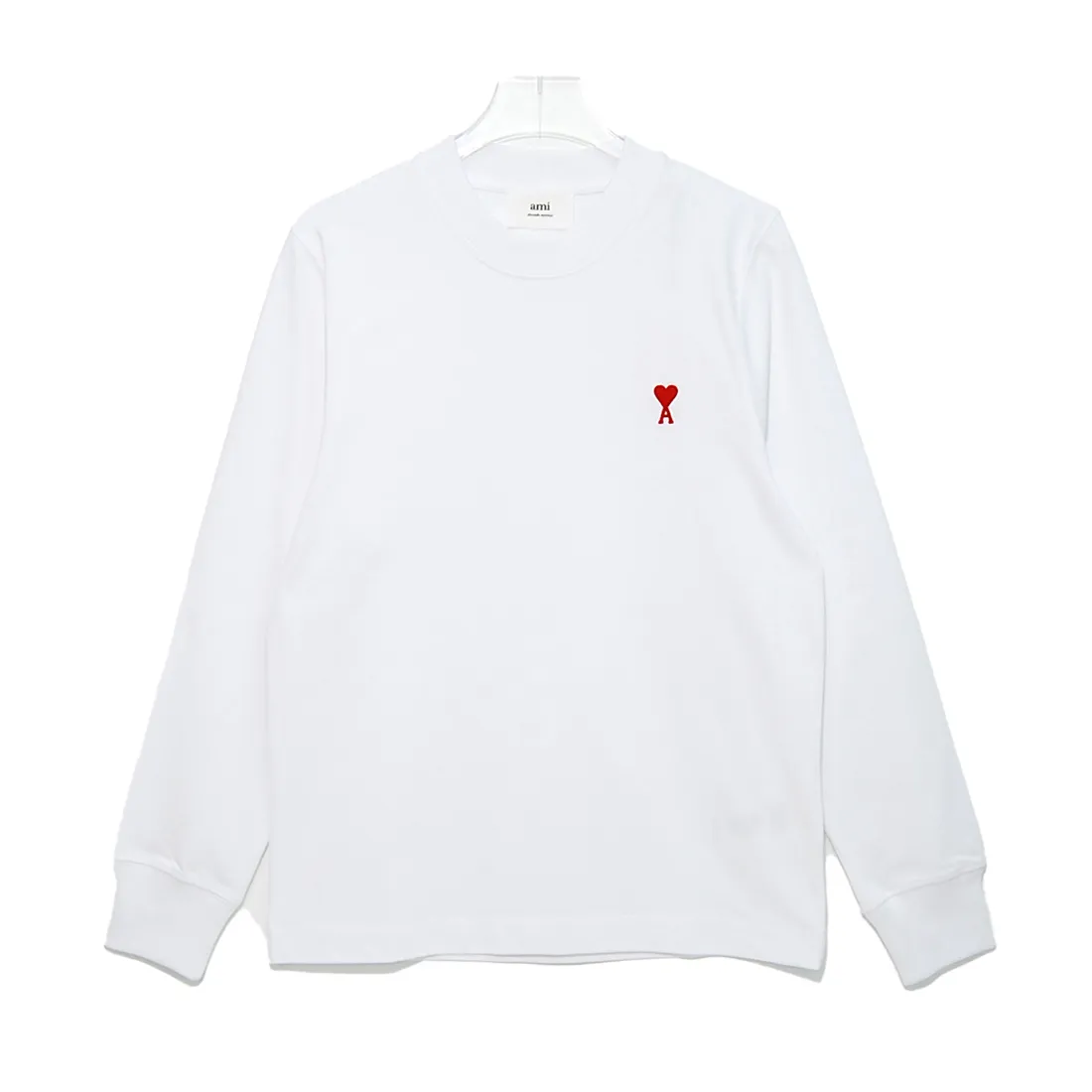 AMI PARIS  |Unisex Street Style U-Neck Long Sleeves Long Sleeve T-shirt