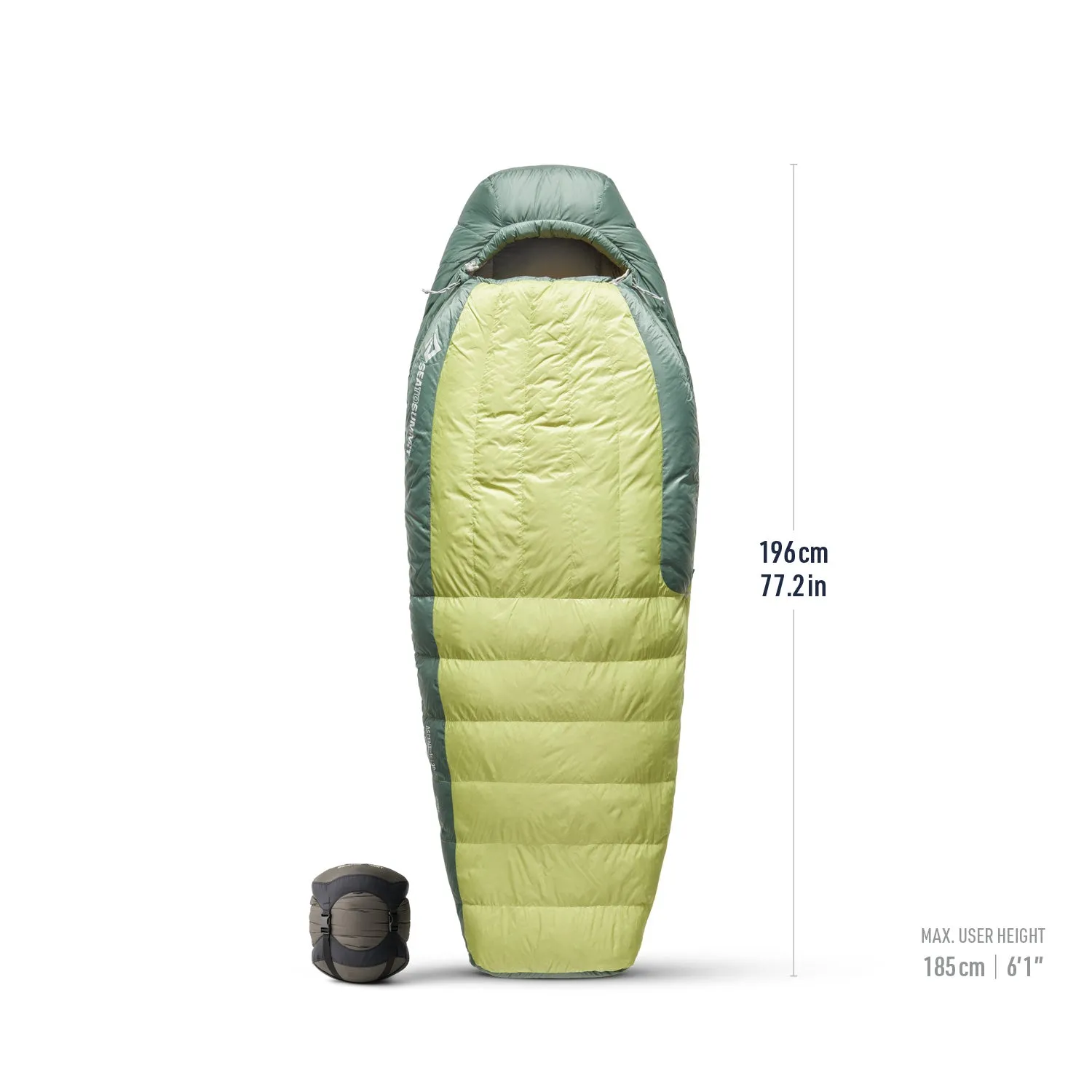 Ascent Women's Down Sleeping Bag (15°F & 30°F)