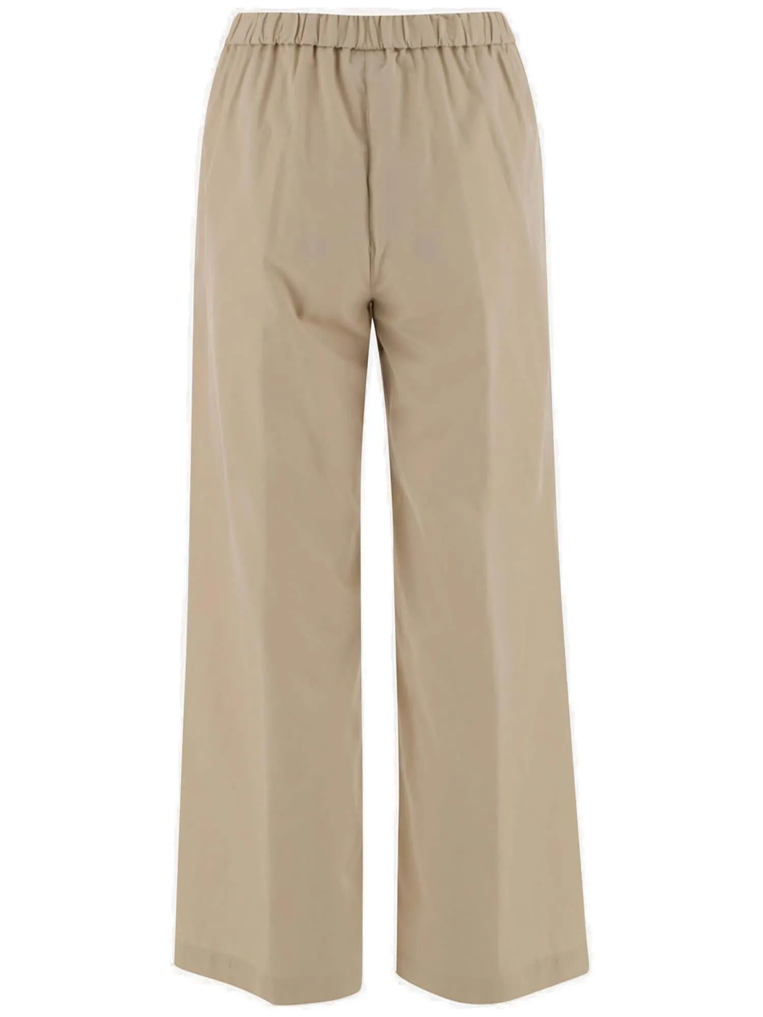 Aspesi High Waist Wide Leg Trousers