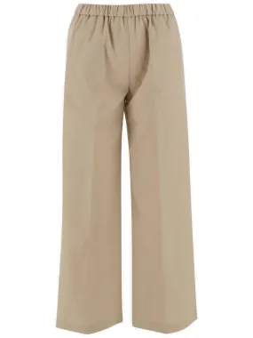 Aspesi High Waist Wide Leg Trousers