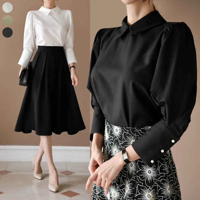 BADDIARY  |Long Sleeves Party Style Office Style Elegant Style