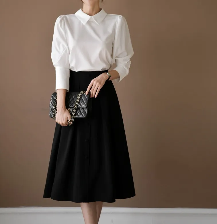 BADDIARY  |Long Sleeves Party Style Office Style Elegant Style