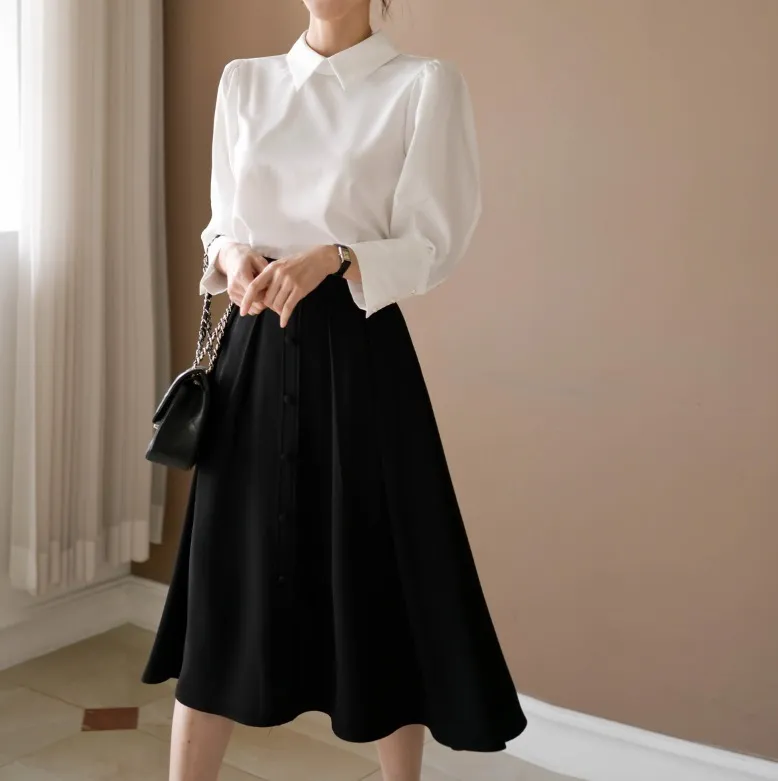 BADDIARY  |Long Sleeves Party Style Office Style Elegant Style