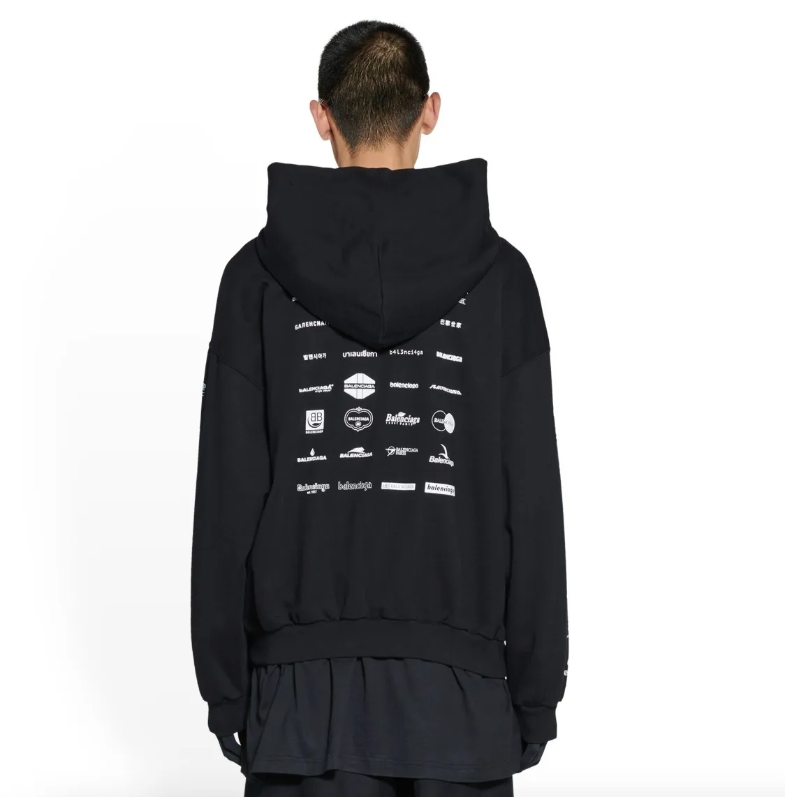 BALENCIAGA  |Pullovers Unisex Street Style Collaboration Long Sleeves