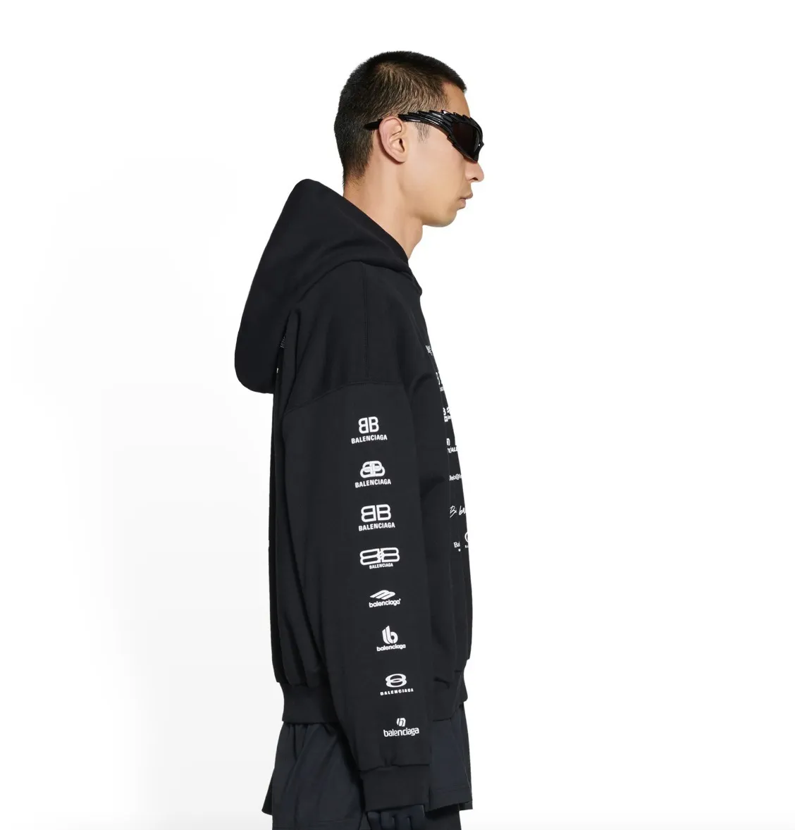 BALENCIAGA  |Pullovers Unisex Street Style Collaboration Long Sleeves