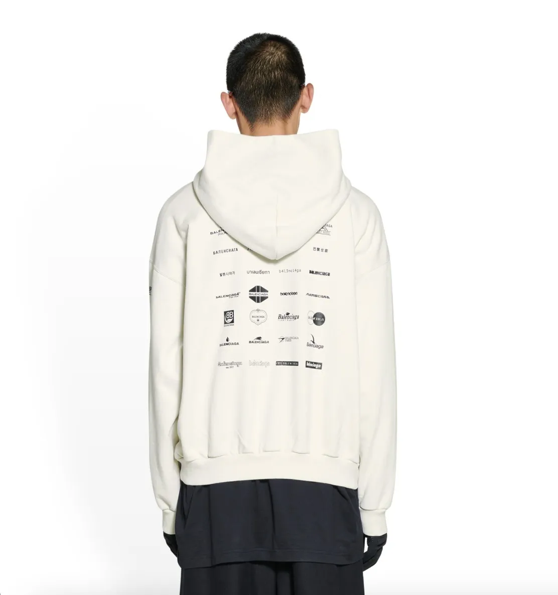 BALENCIAGA  |Pullovers Unisex Street Style Collaboration Long Sleeves