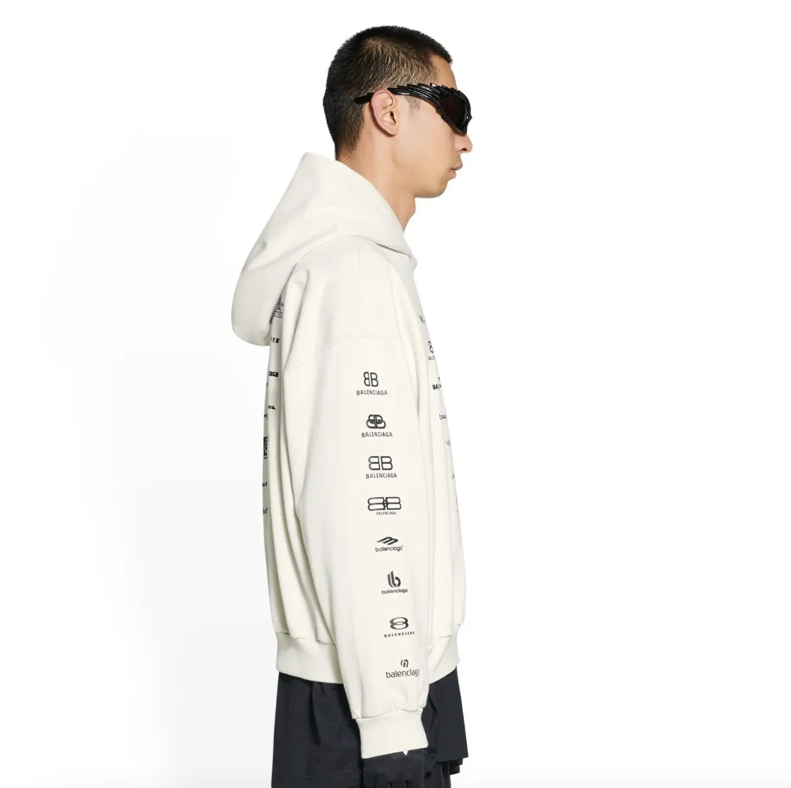 BALENCIAGA  |Pullovers Unisex Street Style Collaboration Long Sleeves