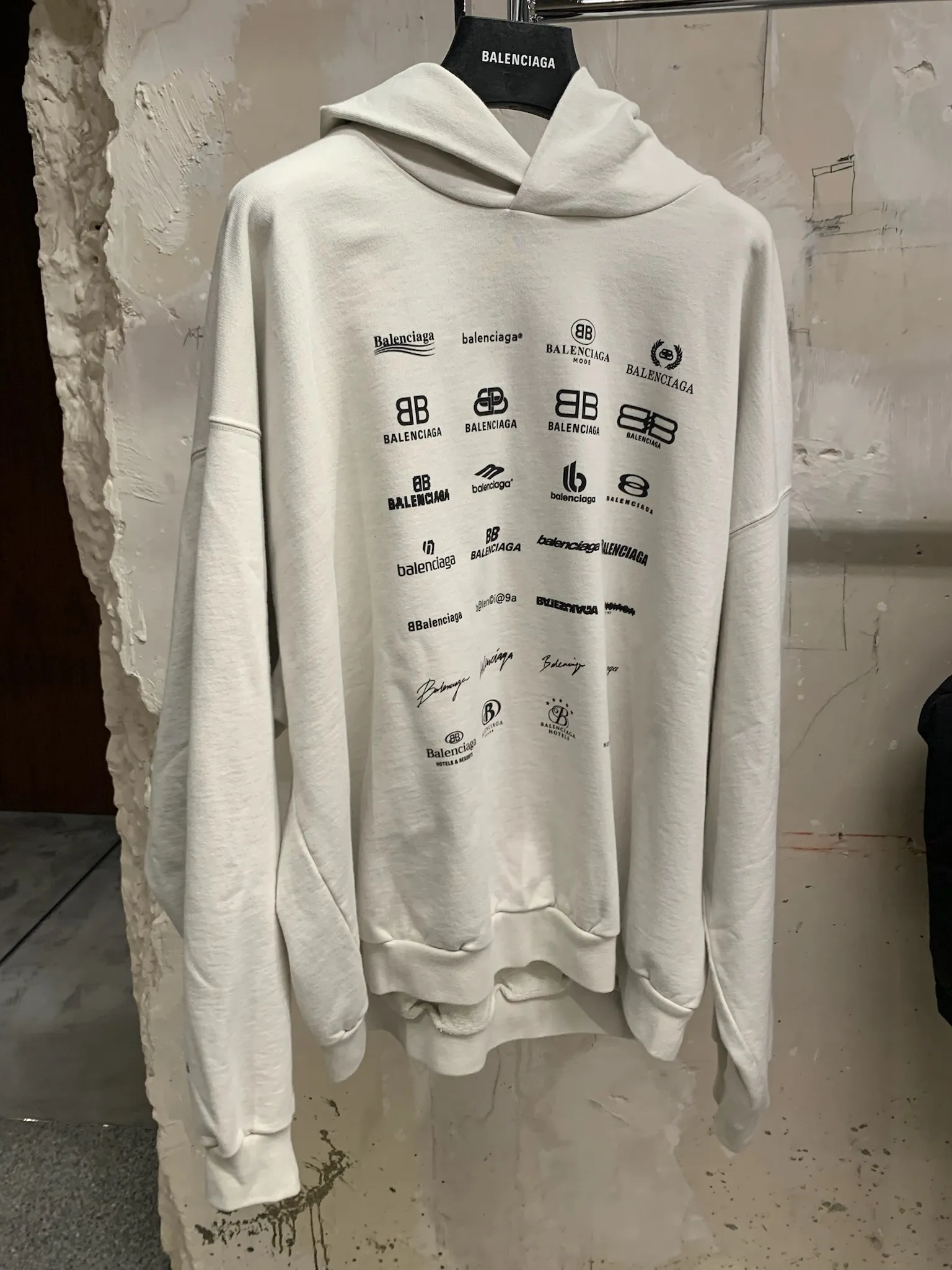 BALENCIAGA  |Pullovers Unisex Street Style Collaboration Long Sleeves