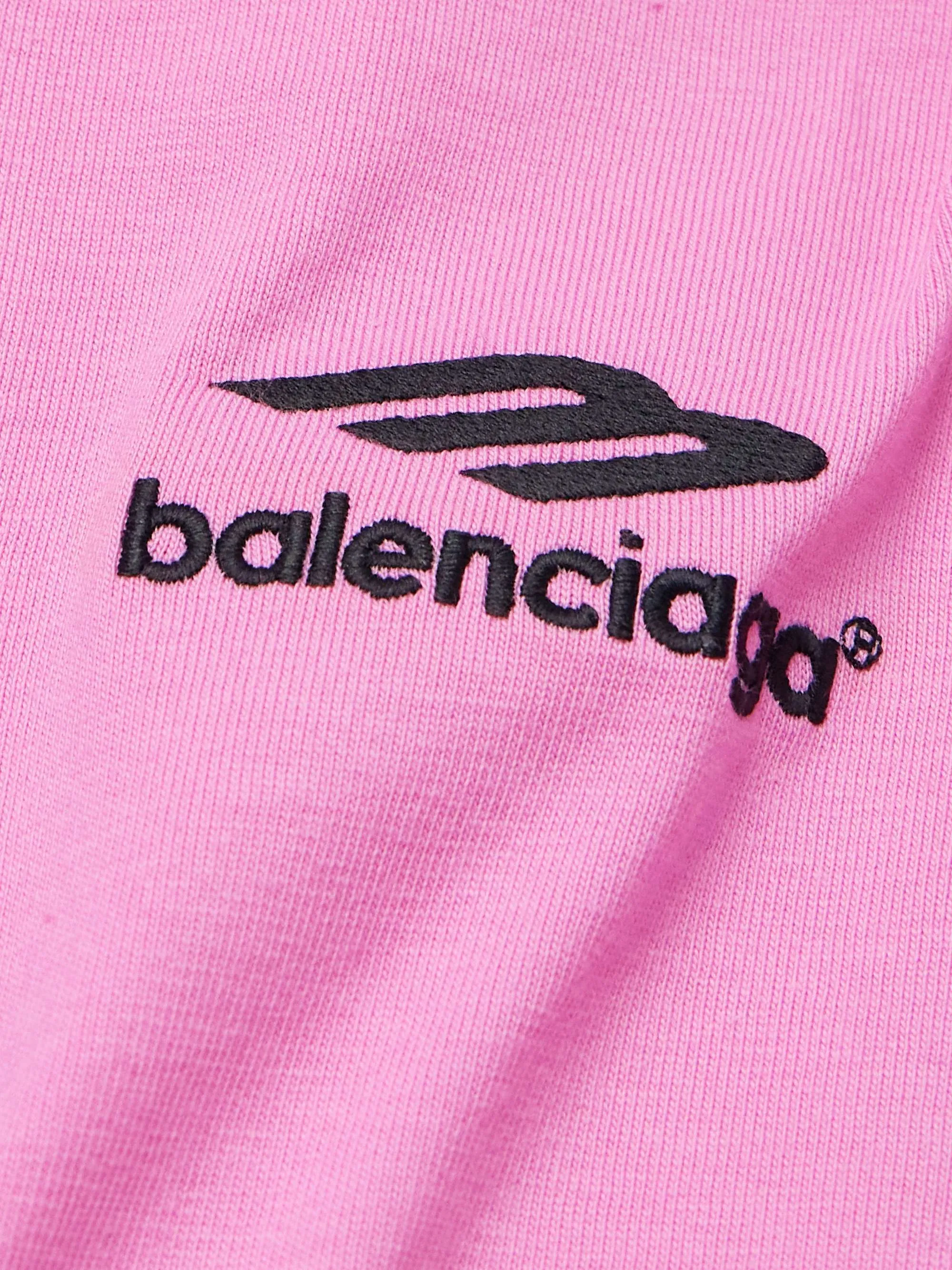 BALENCIAGA  |Pullovers Unisex Street Style Cotton Short Sleeves Oversized