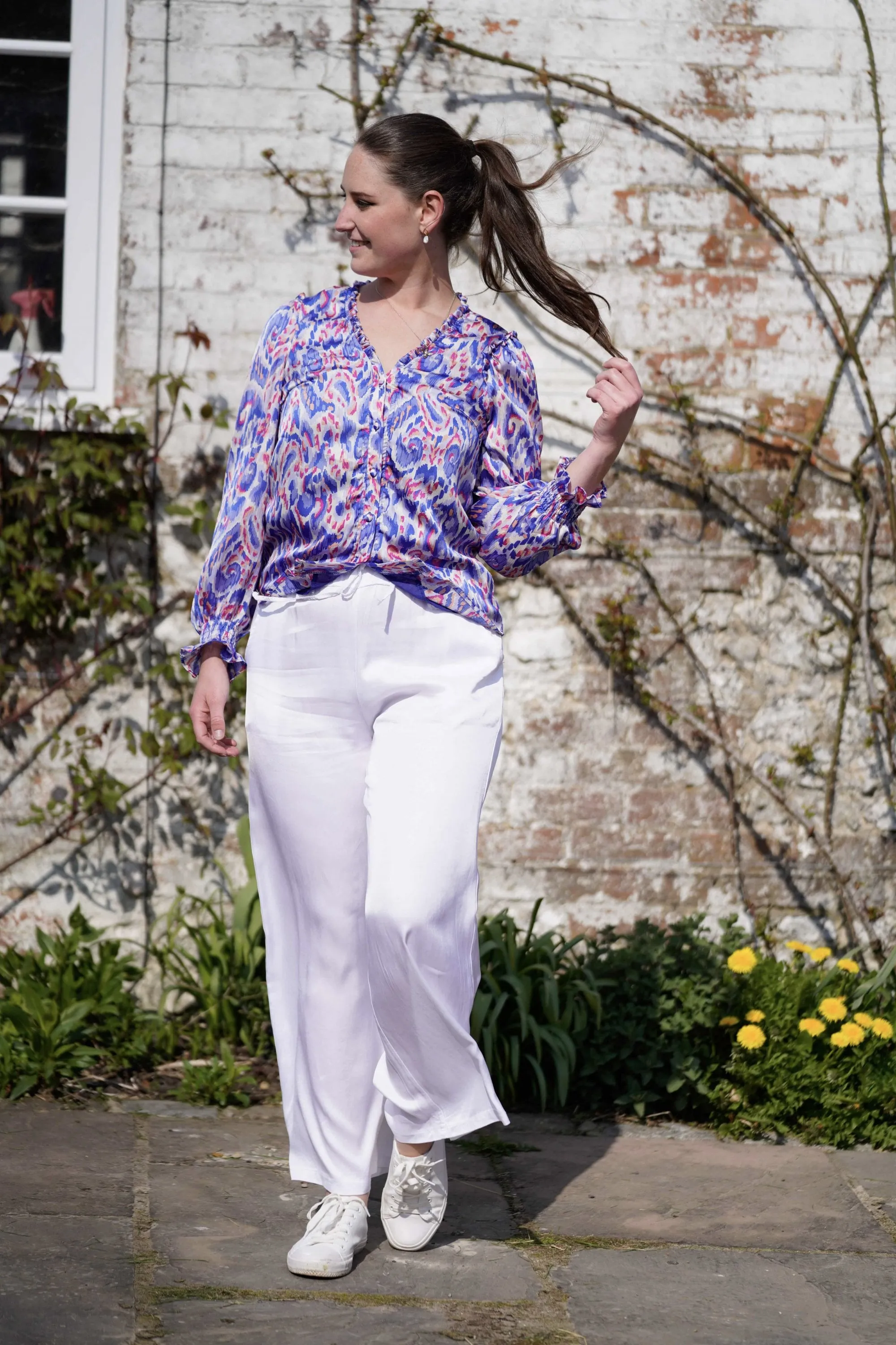 Bali Satin Silk Trousers