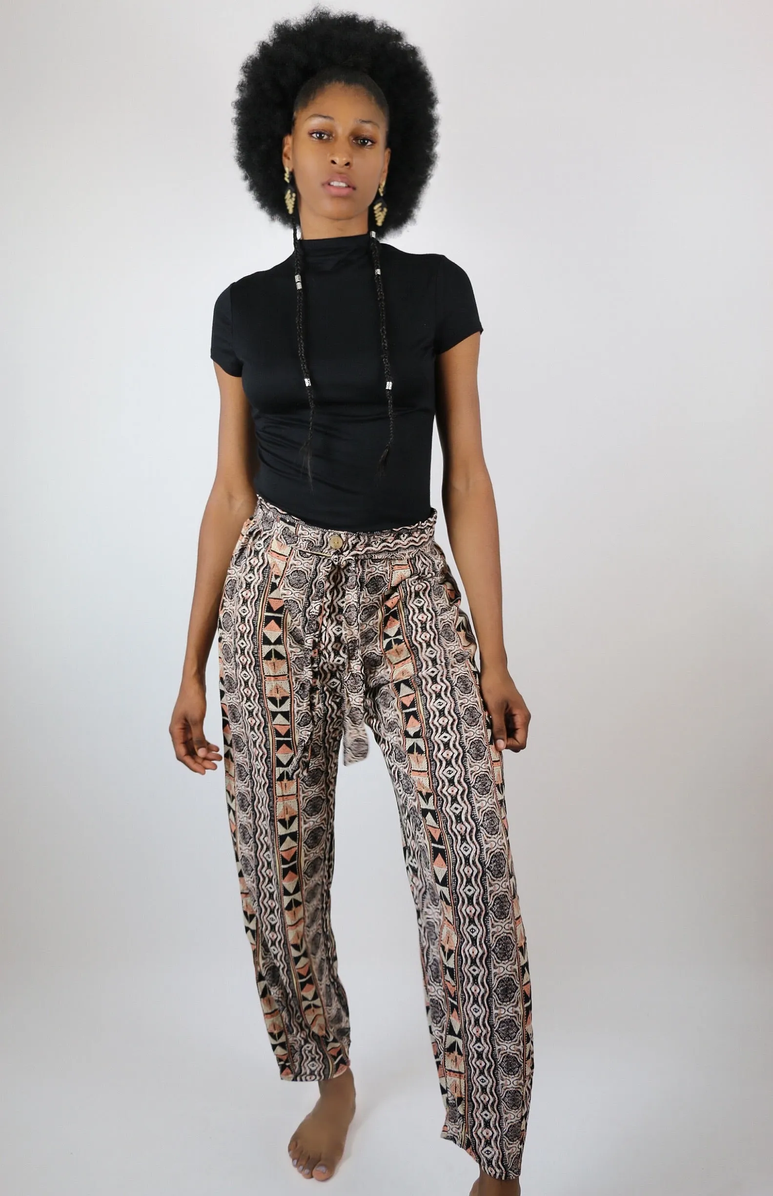 Banou Tie Waist Pants