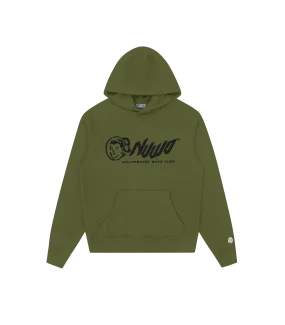 BBC X NUWO OG LOGO POPOVER HOOD - OLIVE