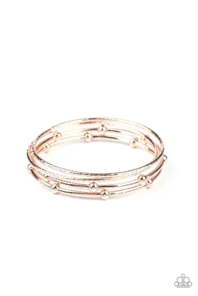 Beauty Basic - Rose Gold Bangle Bracelets