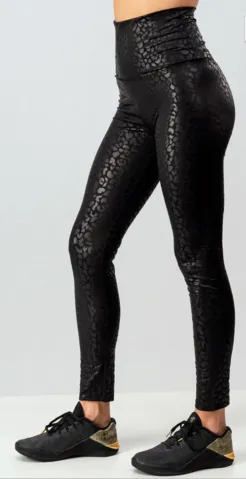 Black Leopard Liquid Soft Leggings