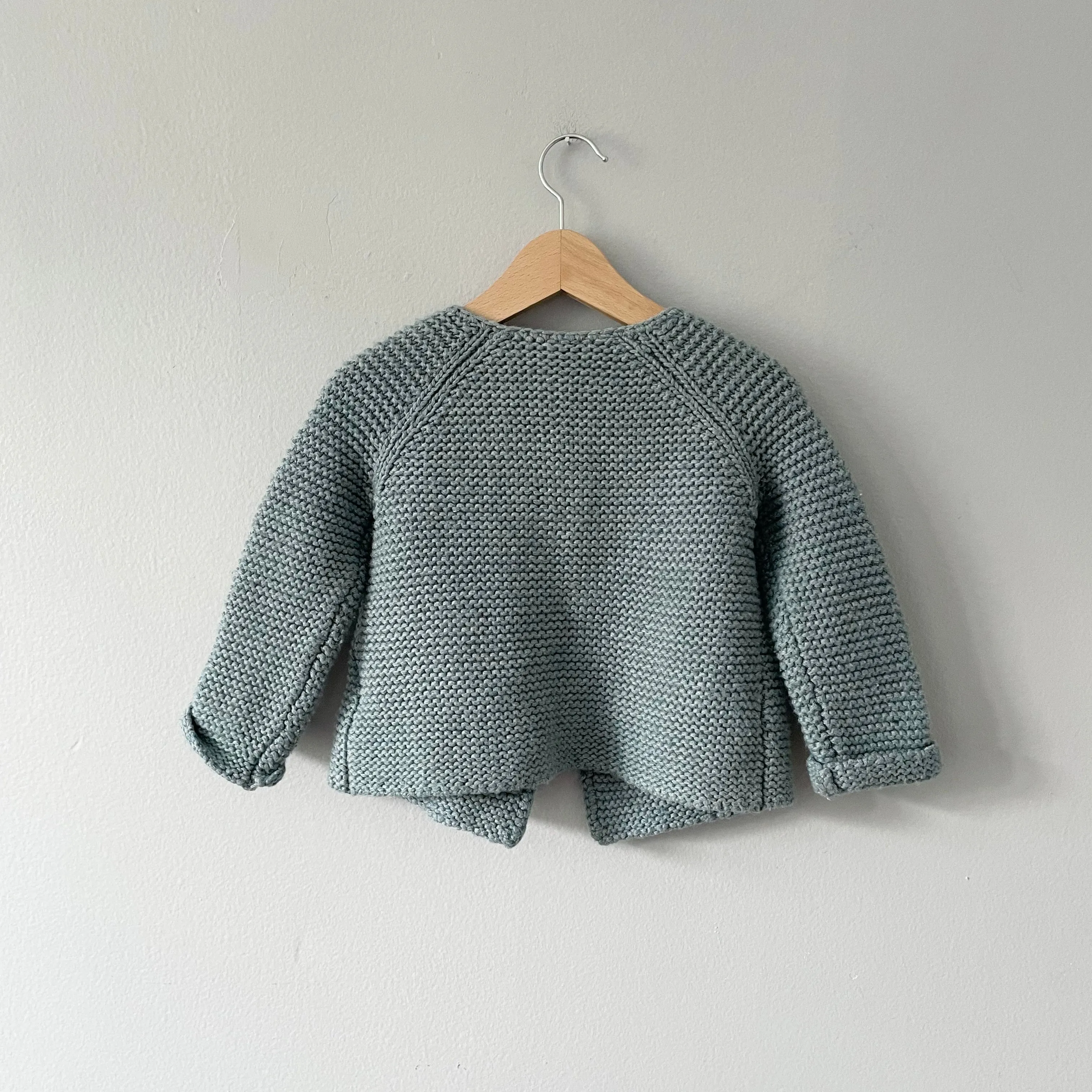 Bonton / Chunky knit cardigan / 18M