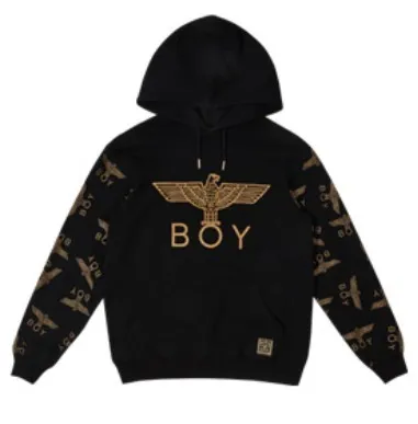 BOY LONDON  |Unisex Studded Street Style Long Sleeves Cotton Medium