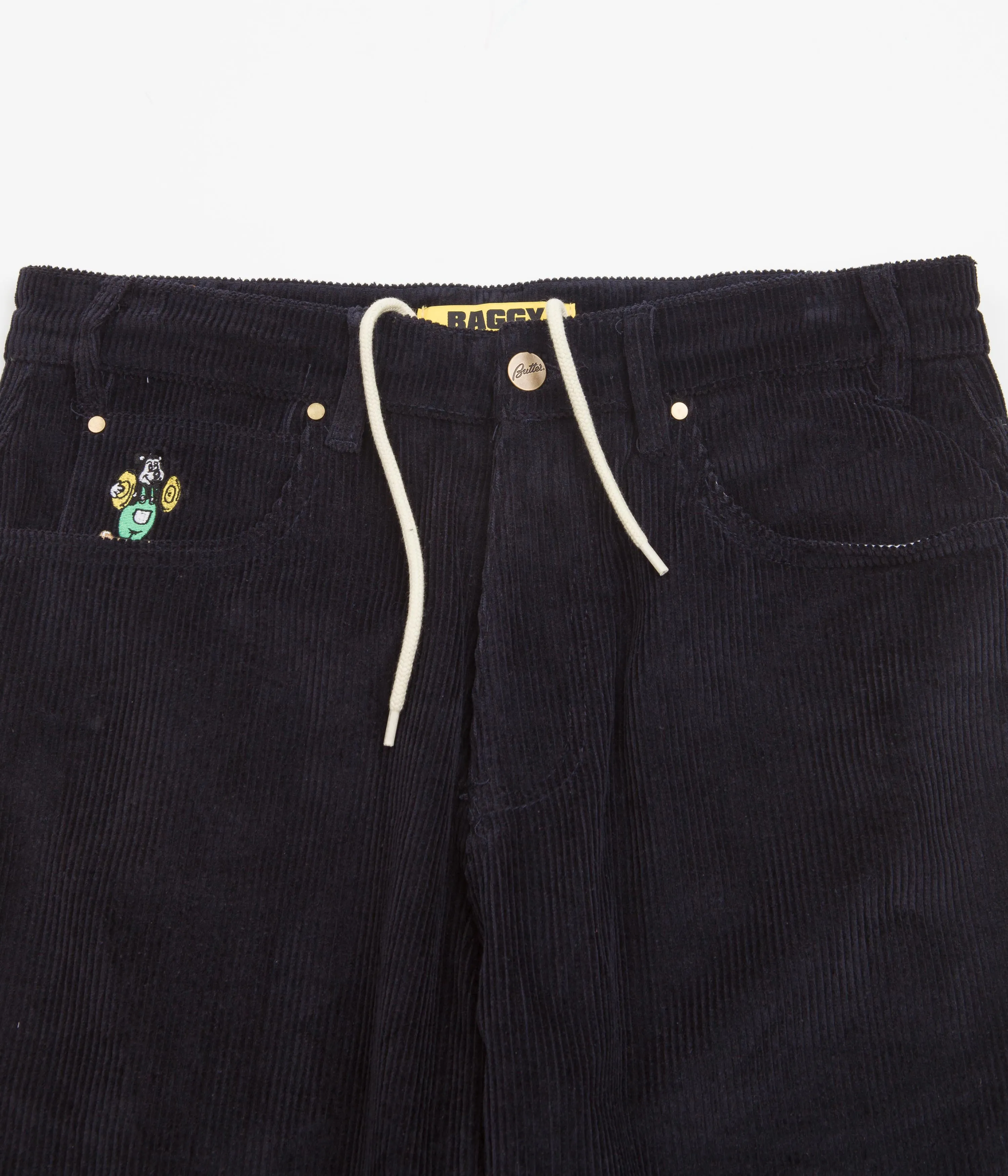 Butter Goods Cymbals Corduroy Pants - Navy