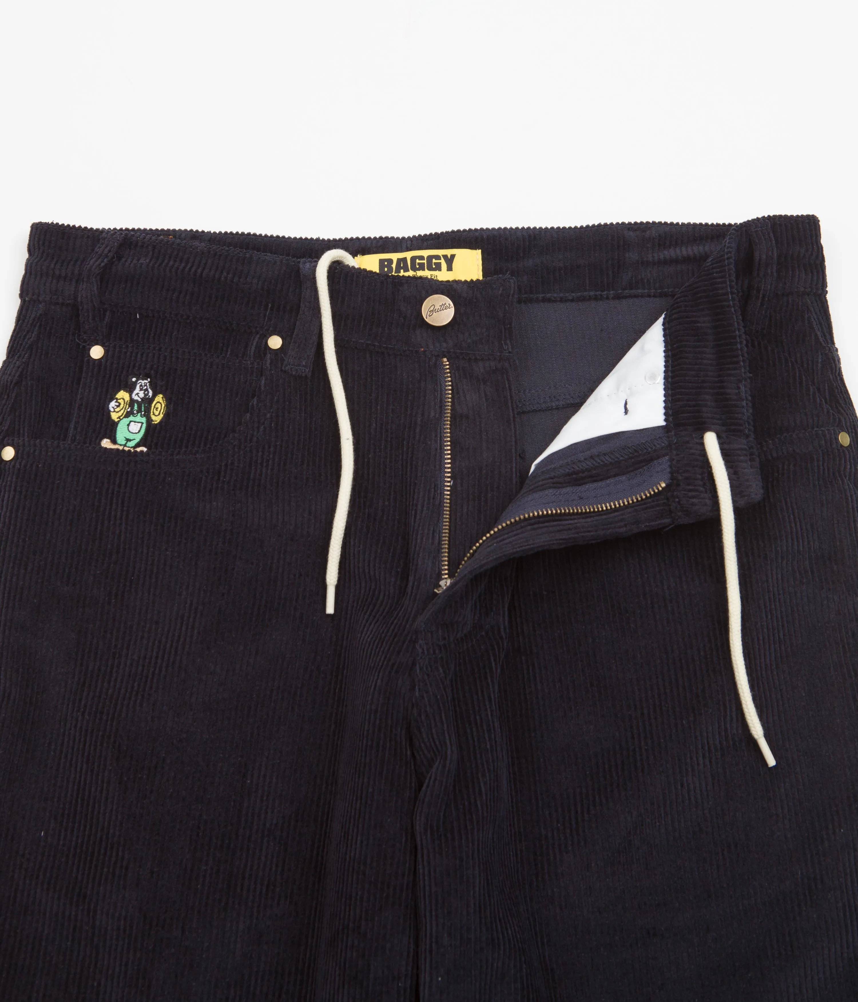 Butter Goods Cymbals Corduroy Pants - Navy