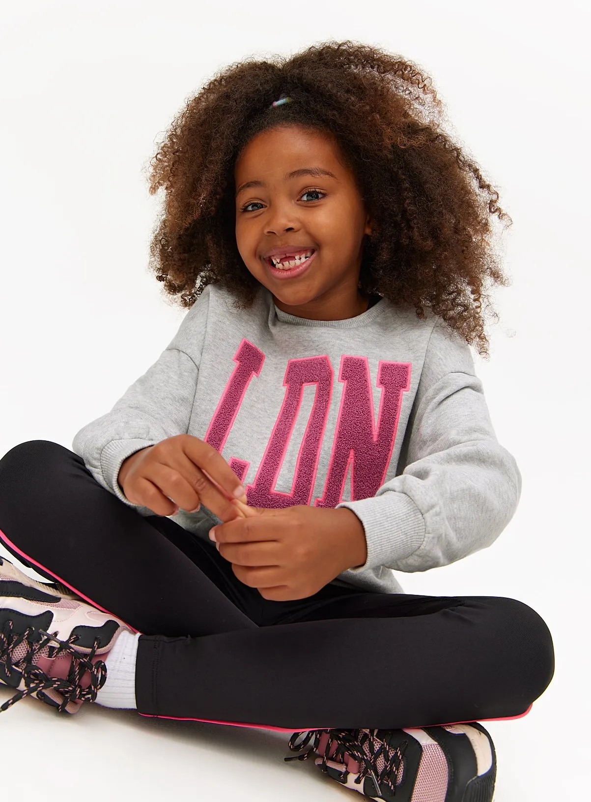 Buy Cropped Top, Leggings & Sweatshirt Activewear 3-Piece Set 7 years | Sportswear | Tu