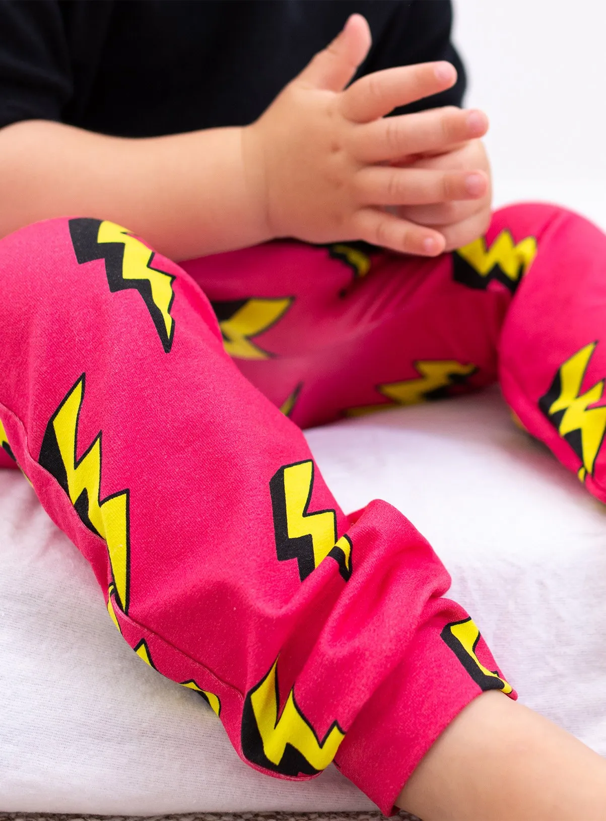 Buy FRED & NOAH Pink Bolt Leggings 2-3 Years | Trousers and leggings | Tu