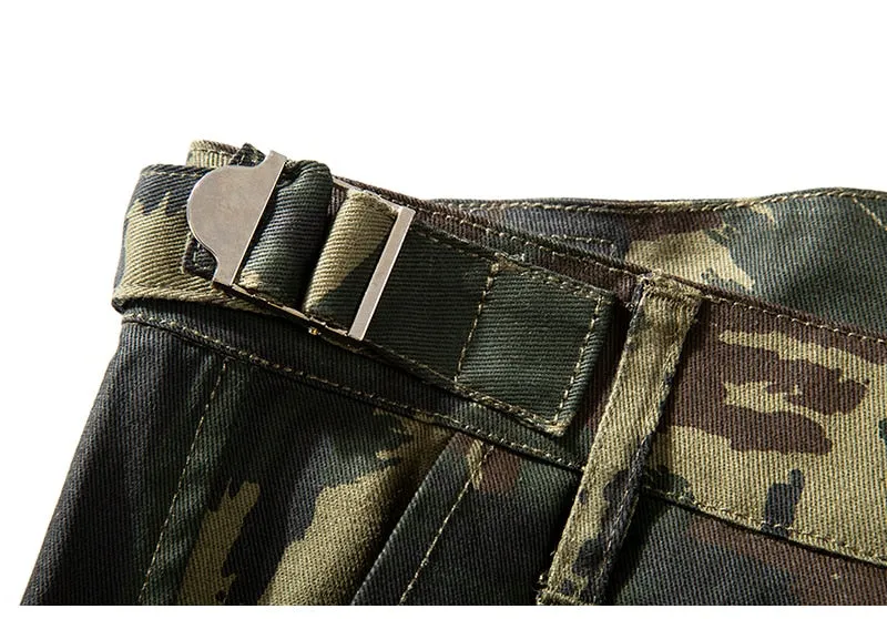 Camouflage Utility Cargo Pants