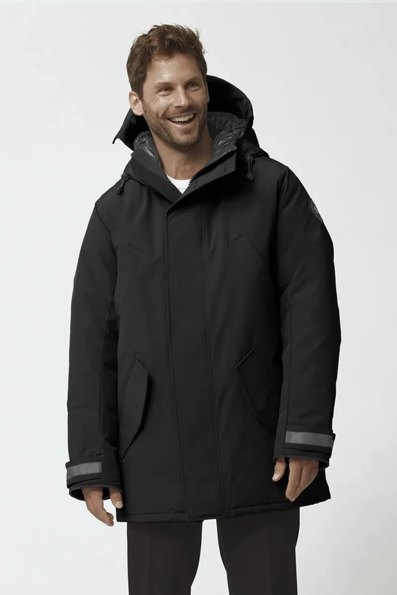 Canada Goose Men's Edgewood Parka Black Label - Black