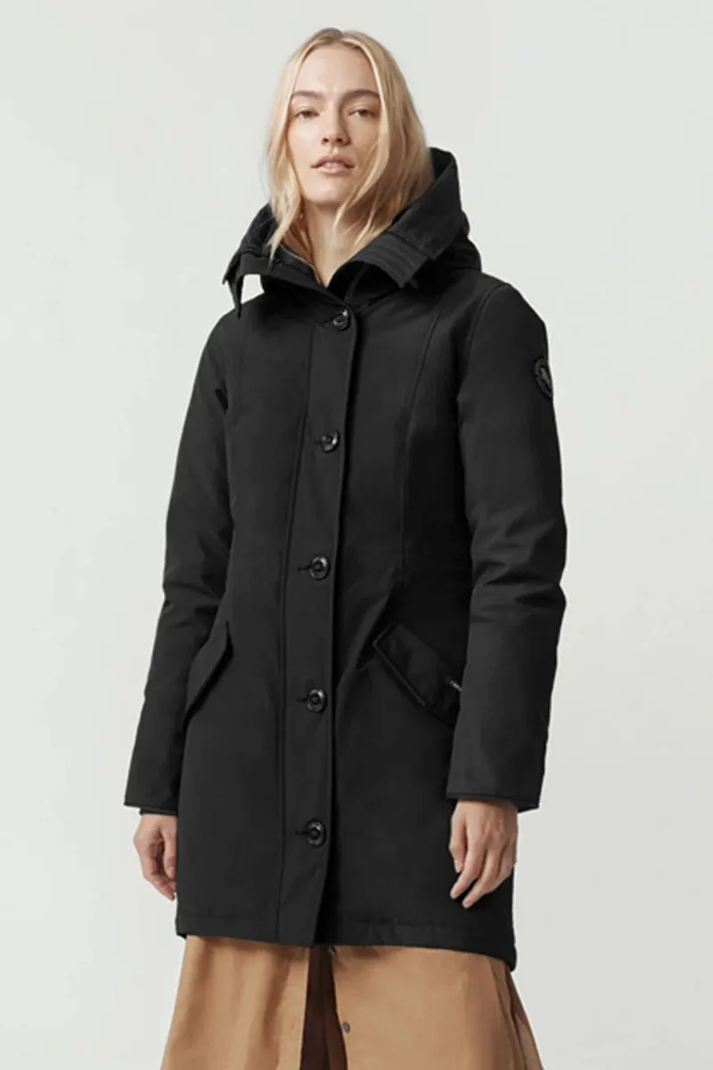 Canada Goose Women's Rossclair Parka Black Label NF - Black