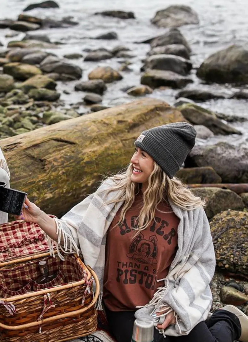 Canadian Wilderness Chunky Knit Beanie