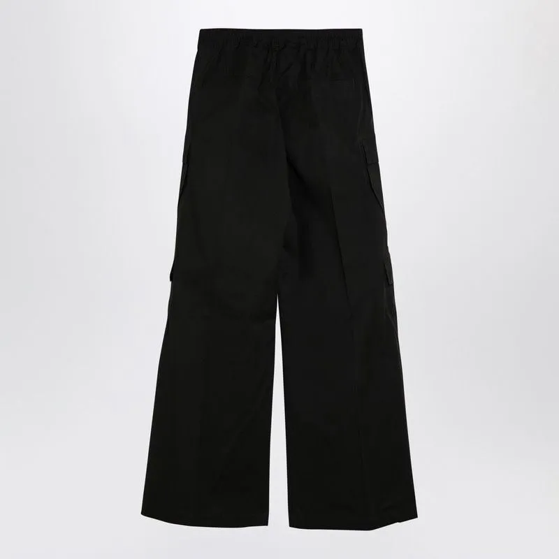 CARGOBELAS COTTON TROUSERS DARK GREEN