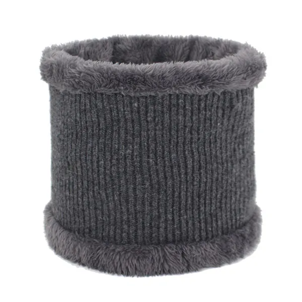 Casual Style Wool Scarf Balaclava Winter Beanie Hats for Men