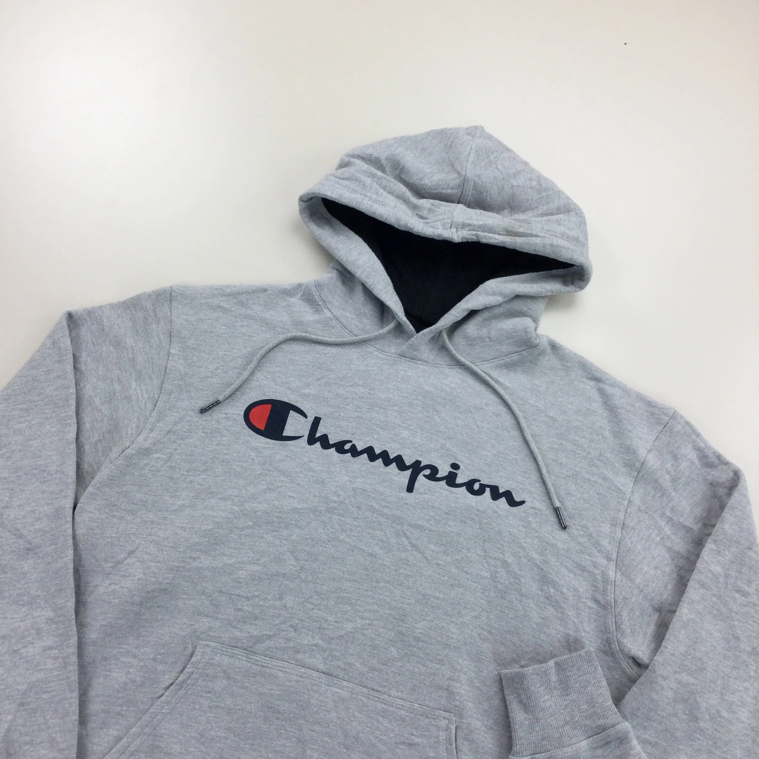 Champion Spellout Hoodie - Medium