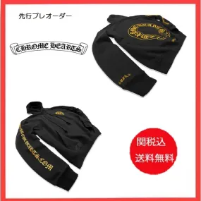 CHROME HEARTS  |Pullovers Unisex Sweat Street Style Collaboration