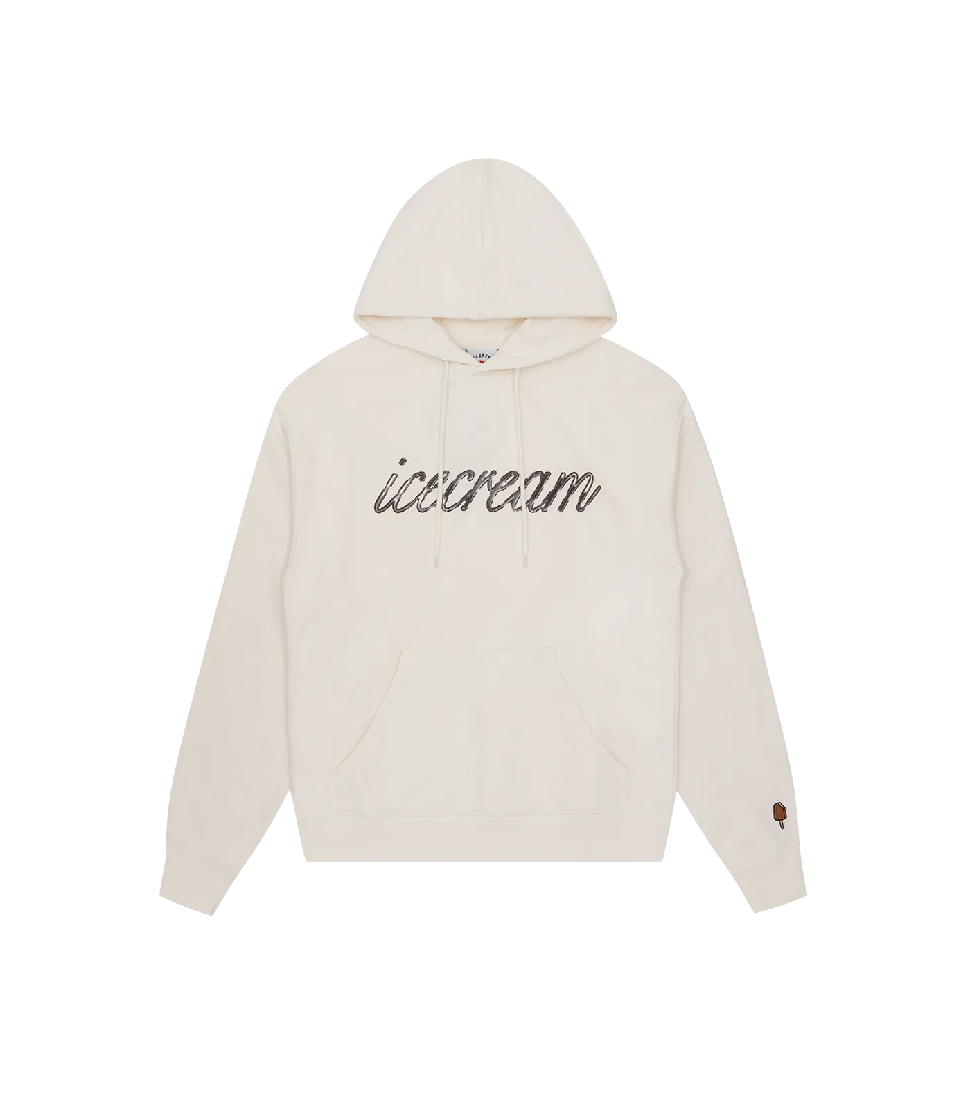 CHROME SCRIPT POPOVER HOOD - OFF WHITE