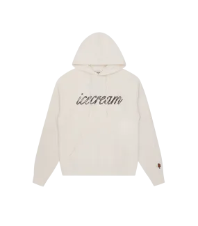 CHROME SCRIPT POPOVER HOOD - OFF WHITE