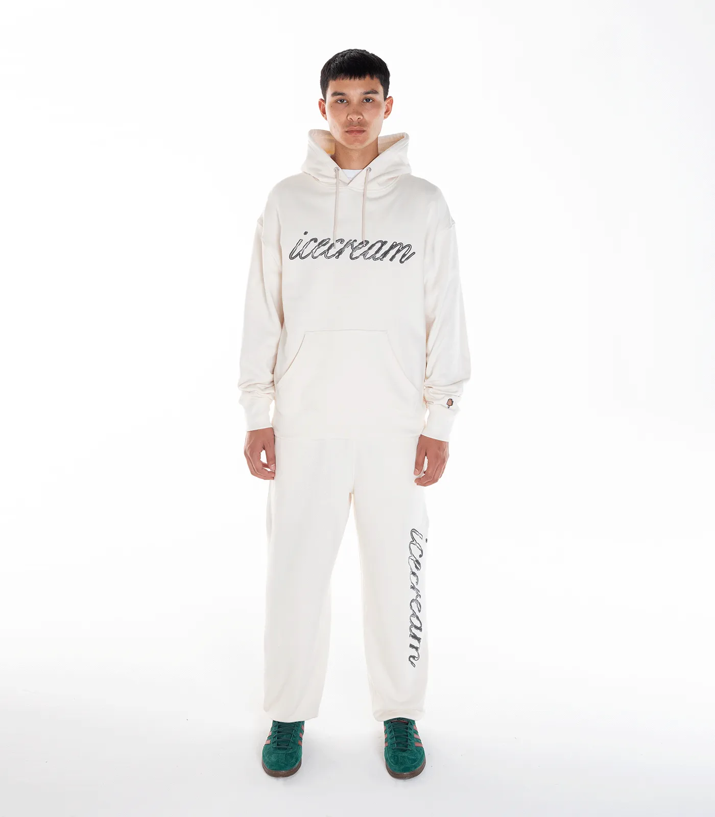 CHROME SCRIPT POPOVER HOOD - OFF WHITE