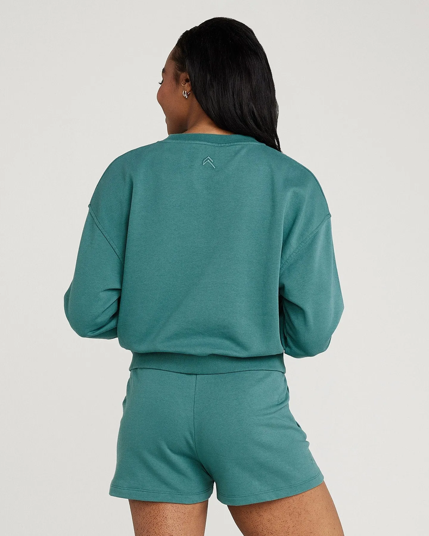 Classic Lounge Crew Neck | Mineral Green