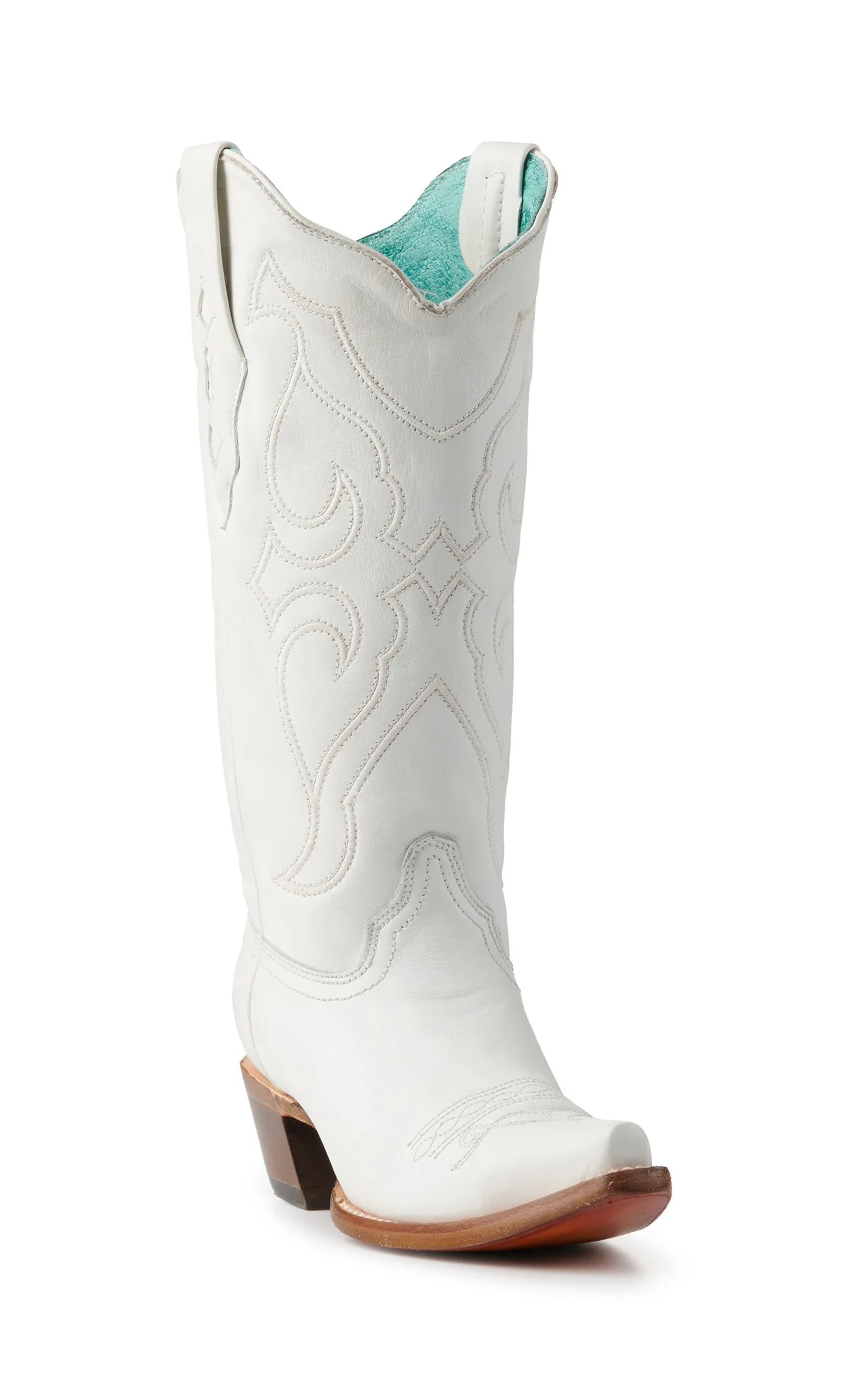 Corral Women's White Snip Toe Cowboy Boots