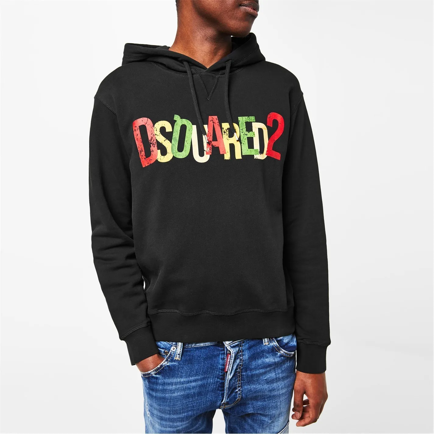 D SQUARED2  |Pullovers Unisex Street Style Long Sleeves Cotton Logo